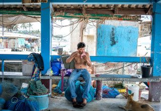 Man make over in Hua Hin by Graeme Heckels Travel & Street Photography