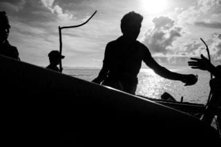 Graeme_Heckels_Sri Lanka Street Photography_Tangalle_Fishing_Silhouette